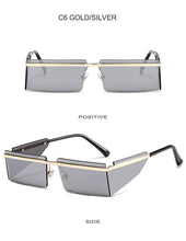 Load image into Gallery viewer, Rectangle Sunglasses Frameless Glasses Classic New Small Rimless Sunglasses For Women New Fashionable Square Sunglasses For Men New Eyewear Retro Rectangle Shape Glasses For Female In New Shades
