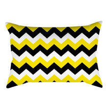 Load image into Gallery viewer, Rectangle Yellow Pillow Case Sofa Car Seat Cushion Cover Home Textile Modern Decorative Geometric Outdoor Pillow Cushion Covers Case For Couch Living Room Fashion Pillowcase 30x50CM
