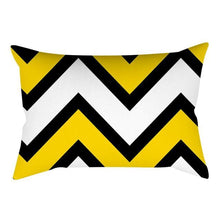 Load image into Gallery viewer, Rectangle Yellow Pillow Case Sofa Car Seat Cushion Cover Home Textile Modern Decorative Geometric Outdoor Pillow Cushion Covers Case For Couch Living Room Fashion Pillowcase 30x50CM
