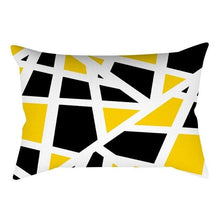 Load image into Gallery viewer, Rectangle Yellow Pillow Case Sofa Car Seat Cushion Cover Home Textile Modern Decorative Geometric Outdoor Pillow Cushion Covers Case For Couch Living Room Fashion Pillowcase 30x50CM
