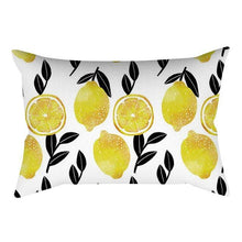 Load image into Gallery viewer, Rectangle Yellow Pillow Case Sofa Car Seat Cushion Cover Home Textile Modern Decorative Geometric Outdoor Pillow Cushion Covers Case For Couch Living Room Fashion Pillowcase 30x50CM
