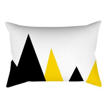 Load image into Gallery viewer, Rectangle Yellow Pillow Case Sofa Car Seat Cushion Cover Home Textile Modern Decorative Geometric Outdoor Pillow Cushion Covers Case For Couch Living Room Fashion Pillowcase 30x50CM
