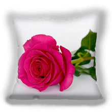 Load image into Gallery viewer, Red Flower Cushion Pillow Covers Love Pillow Covers Decorative Linen Square Couple Cushion Cases Home Decor Polyester Throw Pillow Case Super Soft Short Plush Cushion Cover Festive Home Decorative Cushions 45X45CM
