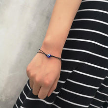 Load image into Gallery viewer, Red String Bracelets Simple Lightweight Bracelet Handmade Braided Rope Blue Eye Charm Jewelry For Women Children Handmade Braided Rope Matching Bracelet Adjustable Blue Eye Charm Bracelets For Men And Women
