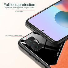 Load image into Gallery viewer, Redmi Note10 Pro Case Leather Car Magnetic Holder Cover For Xiaomi Redmi Note 10 11 Pro 11S 10S 10T Soft Frame Shockproof Luxury Pattern Leather Slim Protective Case
