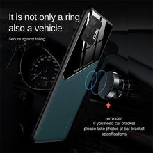 Load image into Gallery viewer, Redmi Note10 Pro Case Leather Car Magnetic Holder Cover For Xiaomi Redmi Note 10 11 Pro 11S 10S 10T Soft Frame Shockproof Luxury Pattern Leather Slim Protective Case
