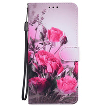 Load image into Gallery viewer, Redmi9T Magnetic Leather Phone Case on For Xiaomi Redmi 9T 9AT 9A 9C NFC Redmi9 9 T A Power 9Prime Wallet Book Cute Cover Colorful Premium Leather Wrist Strap Viewing Stand Magnetic Folio Inner Protective Flip Cover
