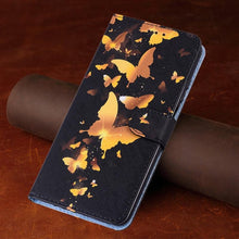 Load image into Gallery viewer, Redmi9T Magnetic Leather Phone Case on For Xiaomi Redmi 9T 9AT 9A 9C NFC Redmi9 9 T A Power 9Prime Wallet Book Cute Cover Colorful Premium Leather Wrist Strap Viewing Stand Magnetic Folio Inner Protective Flip Cover
