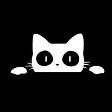 Load image into Gallery viewer, Reflective Peeking Cat Animal Car Styling Decorative Stickers Auto Window Decals Reflective PET Cartoon Car Vinyl Sticker Decal Car Accessories  Cat Watching Vinyl Reflective Decals Waterproof Funny Self-Adhesive for Car Window Bumper Laptop Motorcycle
