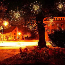 Load image into Gallery viewer, Remote Control Waterproof Christmas Fireworks LED String Lights
