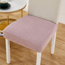 Load image into Gallery viewer, Removable Washable Anti-Dust Dinning Room Chair Seat Cushion Elastic Solid Printed Seat Cover For Chair Slipcovers For Dining Room Chair Protector Chair Cover Thick Stretch Chair Cover Removable Washable Dining Room Chair Protector Cover Seat Slipcover
