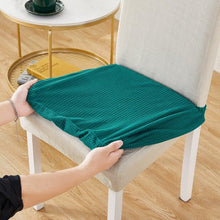 Load image into Gallery viewer, Removable Washable Anti-Dust Dinning Room Chair Seat Cushion Elastic Solid Printed Seat Cover For Chair Slipcovers For Dining Room Chair Protector Chair Cover Thick Stretch Chair Cover Removable Washable Dining Room Chair Protector Cover Seat Slipcover
