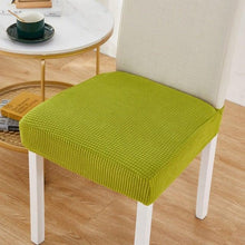 Load image into Gallery viewer, Removable Washable Anti-Dust Dinning Room Chair Seat Cushion Elastic Solid Printed Seat Cover For Chair Slipcovers For Dining Room Chair Protector Chair Cover Thick Stretch Chair Cover Removable Washable Dining Room Chair Protector Cover Seat Slipcover

