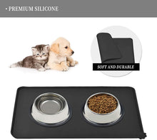 Load image into Gallery viewer, Reopet Silicone Dog Cat Bowl Mat Non-Stick Food Pad
