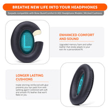 Load image into Gallery viewer, Replacement Ear Pads For Bose QC25
