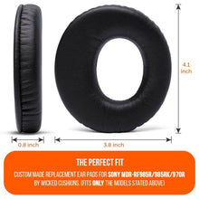 Load image into Gallery viewer, Replacement earpads for Sony MDR-RF985R &amp; More
