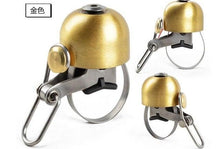 Load image into Gallery viewer, Retro Classical Bicycle Bell Clear Loud Sound  Road Bike Folding Bikes Handlebar Copper Ring Horn Safety Warning Alarm Bike Bell Classic Bicycle Bell For Bike Ring Bell With Loud Sound Bells For Road Mountain Bike Handlebars Adults
