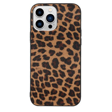 Load image into Gallery viewer, Retro Crocodile Leopard Snake Zebra Pattern Texture PU Leather Cases For iPhone 14 13 Phone Cover Unique Design Shockproof Soft Grip Leather Phone Case For iPhone
