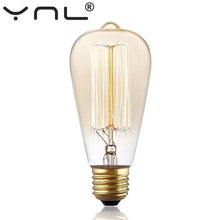 Load image into Gallery viewer, Retro Edison Bulb ST64 A19 T45 G80 G95 G125 Incandescent Light Bulb E27 220V 40W filament bulb lighting tubes Edison
