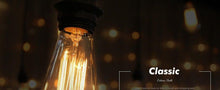 Load image into Gallery viewer, Retro Edison Bulb ST64 A19 T45 G80 G95 G125 Incandescent Light Bulb E27 220V 40W filament bulb lighting tubes Edison
