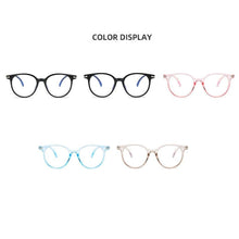 Load image into Gallery viewer, Retro Glasses Radiation Protection Optical Nearsight Frame For Men  And Women Anti Blue Computer Eyewear Unisex Blue Light Blocking Glasses Stylish Eyewear Comfortable Eye Protection UV Glare -1 -1.5 -2.0 -2.5
