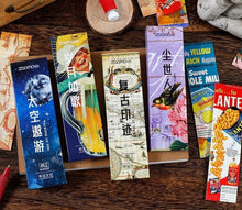 Load image into Gallery viewer, Retro Image Collection Paper Bookmarks Bookmarks For Books Share Book Markers Tab For Books Stationery Creative Poetic Bookmarks Painting Style Bookmarks Literary Bookmarks Message Cards Book Notes Paper Page Holder Reading Bookmarks For Women Men Kids
