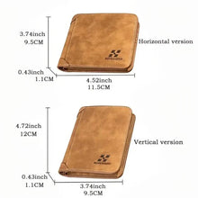 Load image into Gallery viewer, Retro Leather Card Holder for Men

