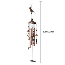 Load image into Gallery viewer, Retro Metal Romantic Wind Catcher Animal Wind Chime Iron Art Wind Bell Tubes Aluminum Tubes Hanging Art Wind Bell Gift Hanging Pendant Ornament For Home Xmas Mom Gifts Festival Balcony Garden Decoration
