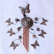 Load image into Gallery viewer, Retro Metal Romantic Wind Catcher Animal Wind Chime Iron Art Wind Bell Tubes Aluminum Tubes Hanging Art Wind Bell Gift Hanging Pendant Ornament For Home Xmas Mom Gifts Festival Balcony Garden Decoration
