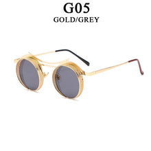 Load image into Gallery viewer, Retro Metal Round Circle Frame Sunglasses For Men New Fashionable New Round Shape Style Glasses For Women New Vintage Luxury Style Retro Sunglasses
