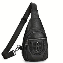 Load image into Gallery viewer, Retro PU Leather Crossbody Bag
