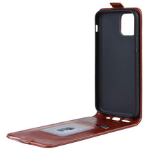 Load image into Gallery viewer, Retro PU Leather Shockproof Magnetic Wallet Flip Case Cover with Card Slot Holder for for iPhone Flip Leather Case for iPhone 12 Mini 6S 7 8+ 6 Plus Luxury Phone Cover for iPhone 11 Pro XR XS Max SE Flip Cases

