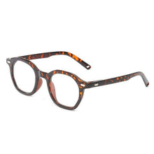 Load image into Gallery viewer, Retro Reading Eyeglasses Men Women HD Round Frame Reading Glasses Presbyopia Eyewear With Spring Hinge Vintage Round Frame Eyeglasses For Men Women  Diopter +1 1.5 2 2.5 3 3.5
