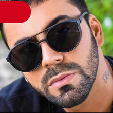 Load image into Gallery viewer, Retro Round Polarized Sunglasses Elegant Black Retro Design Sunglasses Round Frames Men New Fashion Summer UV 400 Protection Sunglasses Ladies Outdoor Driving Sun Glasses
