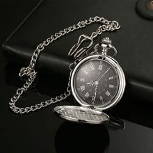 Load image into Gallery viewer, Retro Smooth Men Pocket Watch with Chain
