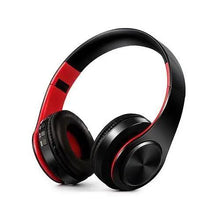 Load image into Gallery viewer, Retro Stereo Earphones Bluetooth Headphone Music Headset FM And Support SD Card With Mic And Volume Control, Wireless And Wired Headset
