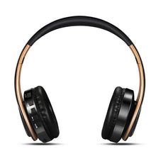 Load image into Gallery viewer, Retro Stereo Earphones Bluetooth Headphone Music Headset FM And Support SD Card With Mic And Volume Control, Wireless And Wired Headset
