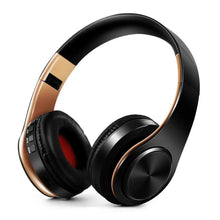 Load image into Gallery viewer, Retro Stereo Earphones Bluetooth Headphone Music Headset FM And Support SD Card With Mic And Volume Control, Wireless And Wired Headset
