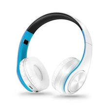 Load image into Gallery viewer, Retro Stereo Earphones Bluetooth Headphone Music Headset FM And Support SD Card With Mic And Volume Control, Wireless And Wired Headset
