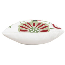 Load image into Gallery viewer, 100% Cotton Embroidery Flower Pattern Pillow Cover Home Decoration Sofa Cushion Cover Housewarming Gift Pillow Case Decorative Embroidered Pillow Cover Handmade Cotton Cover For Throw Pillows Beautiful Modern Floral Patterns 45x45cm
