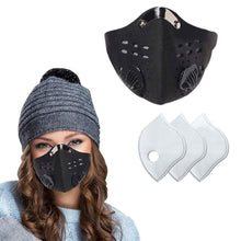 Load image into Gallery viewer, Reusable Dust Proof Mask With 3 Filters
