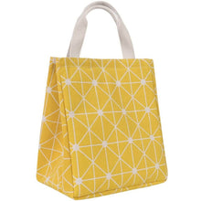 Load image into Gallery viewer, Reusable Lunch Bag Insulated Lunch Box Canvas Fabric with Aluminum Foil
