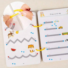 Load image into Gallery viewer, Reusable Magic Practice Workbook Set with Erasable Pen and Refills
