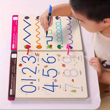 Load image into Gallery viewer, Reusable Magic Practice Workbook Set with Erasable Pen and Refills

