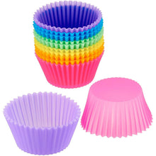 Load image into Gallery viewer, Reusable Silicone Baking Cups
