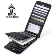 Load image into Gallery viewer, RFID Blocking Bifold Multi Card Case Wallet
