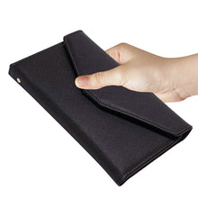 Load image into Gallery viewer, RFID Blocking Travel Passport Organizer Holder Wallet With CDC Vaccination Card Slot Protector
