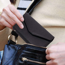 Load image into Gallery viewer, RFID Blocking Travel Passport Organizer Holder Wallet With CDC Vaccination Card Slot Protector

