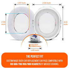 Load image into Gallery viewer, RIG 600, 700, 800 &amp; 900 Series Earpads - WC FreeZe Cooling Gel
