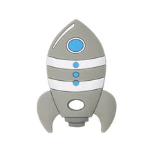 Load image into Gallery viewer, Rocket Silicone Baby Teether Rodent Baby Teething Toys Chewable Animal Shape Baby Products Nursing Gift
